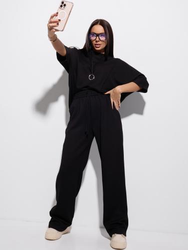 Трикотажный костюм оверсайз