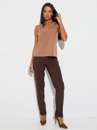 Брюки женские классические с резинкой в поясе