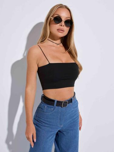 Топ женский базовый на бретельках Топ женский базовый на бретельках