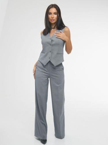 Костюм женский с жилетом и брюками-палаццо