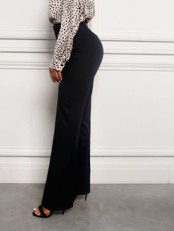 Брюки женские классические с разрезами сбоку