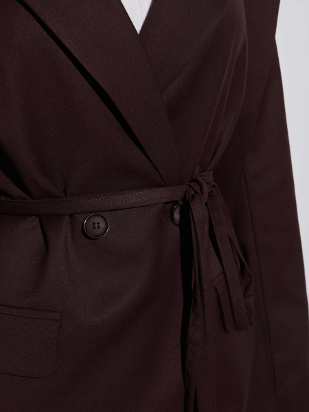 Жакет оверсайз с завязками