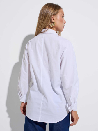 Рубашка женская классическая из хлопка