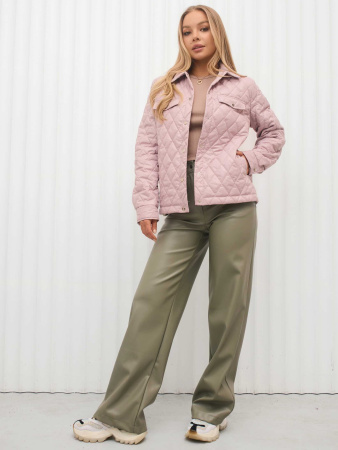 Куртка-рубашка женская стеганая