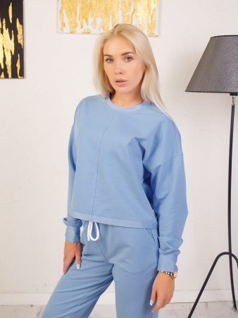 Свитшот женский со спущенной проймой