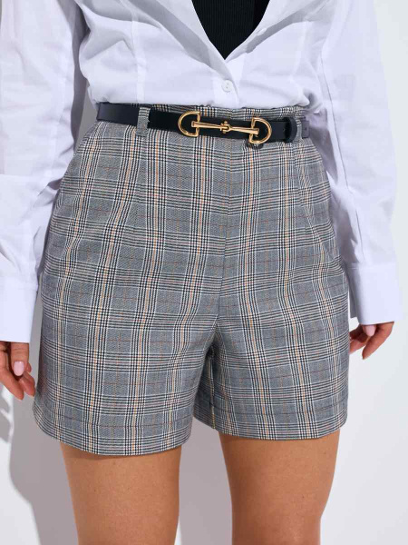 Шорты женские в клетку