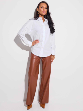 Рубашка женская классическая из хлопка