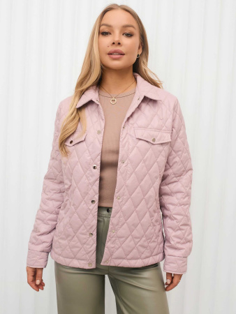 Куртка-рубашка женская стеганая