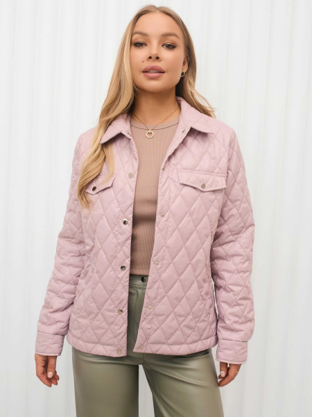 Куртка-рубашка женская стеганая