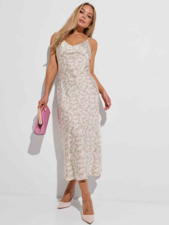 Платье-комбинация женское на регулируемых бретельках