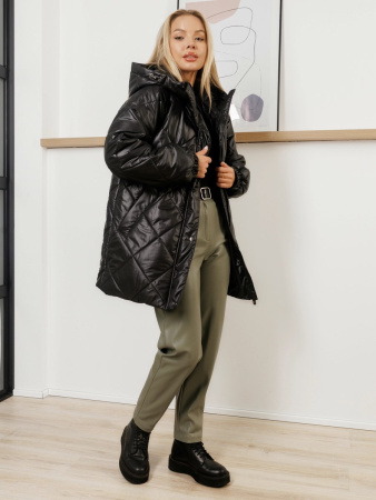 Женское полупальто демисезонное стеганое