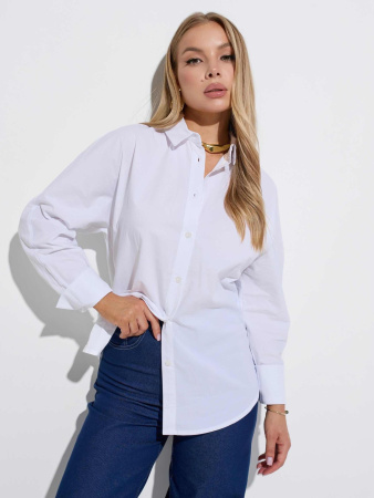 Рубашка женская классическая из хлопка
