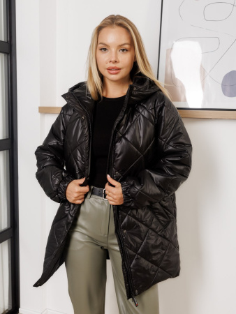 Женское полупальто демисезонное стеганое