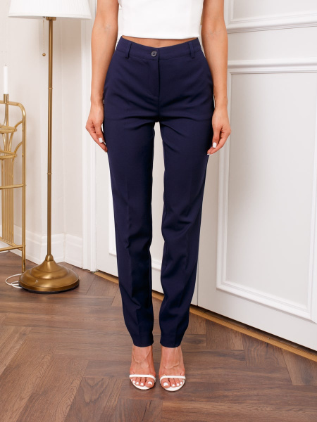 Брюки женские классические с разрезами по низу