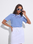 Футболка женская полосатая