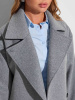 Пальто женское 26059, серый