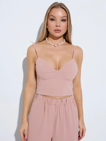 Женский кроп-топ бюстье Женский кроп-топ бюстье