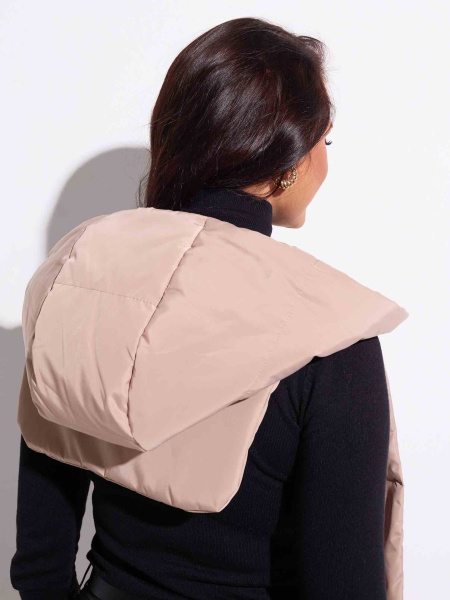 Капор женский, бежевый