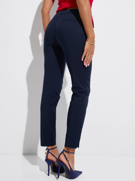 Брюки женские офисные, темно-синие