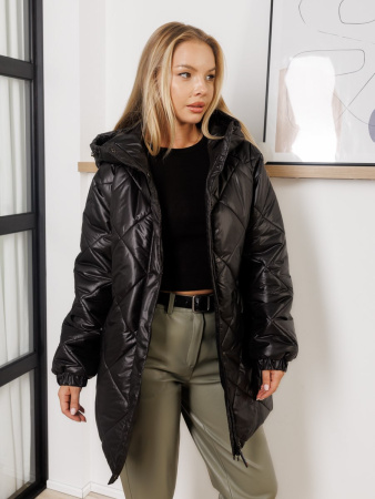 Женское полупальто демисезонное стеганое