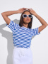 Футболка женская полосатая