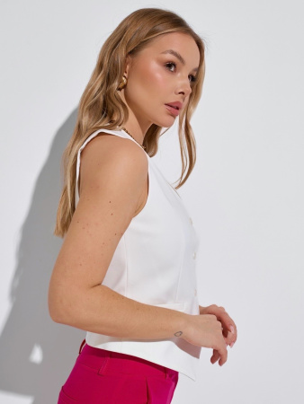 Жилет женский классический из хлопка