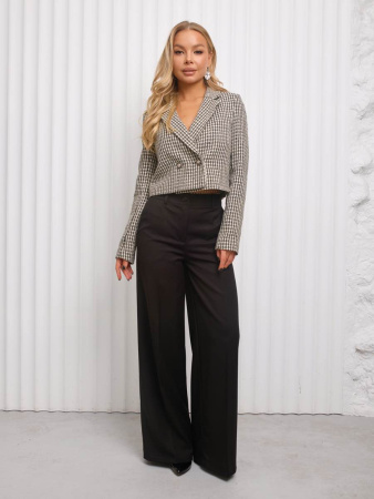 Жакет женский укороченный из твида