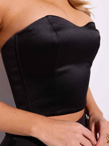 Топ женский атласный