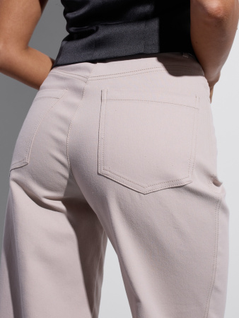 Джинсы трубы женские