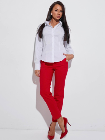 Рубашка женская приталенная из хлопка