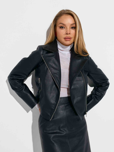 Куртка женская из эко-кожи