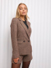 Жакет женский 23089, коричневый