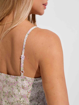 Платье-комбинация женское на регулируемых бретельках