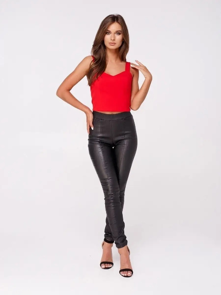 Кроп-топ женский классический, красный Кроп-топ женский классический, красный