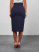 Юбка-карандаш с разрезом