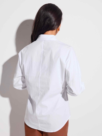 Рубашка женская классическая из хлопка