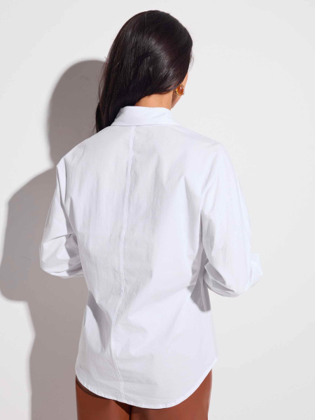 Рубашка женская классическая из хлопка