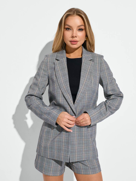 Жакет женский в клетку Жакет женский в клетку