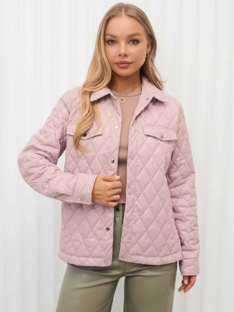 Куртка-рубашка женская стеганая