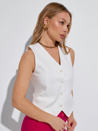 Жилет женский классический из хлопка