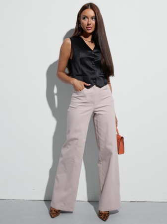 Джинсы трубы женские