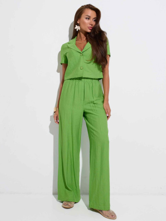 Костюм летний женский с брюками из вискозы