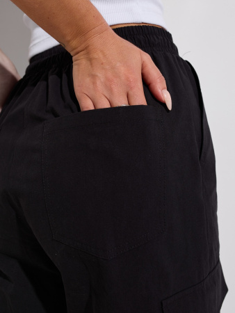 Брюки-баллоны спортивные женские с карманами