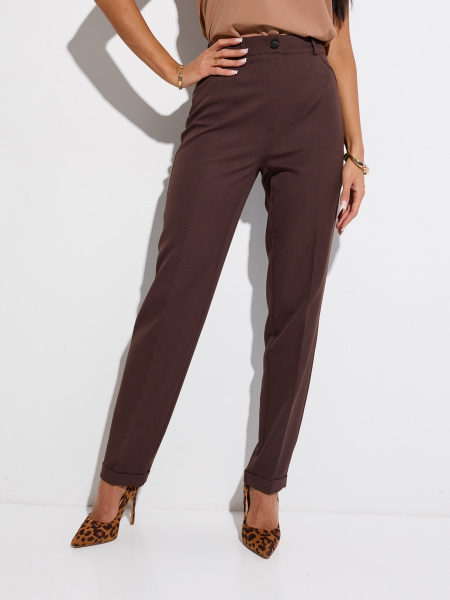 Брюки женские классические с резинкой в поясе