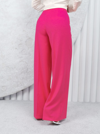 Брюки-палаццо женские из вискозы, фуксия