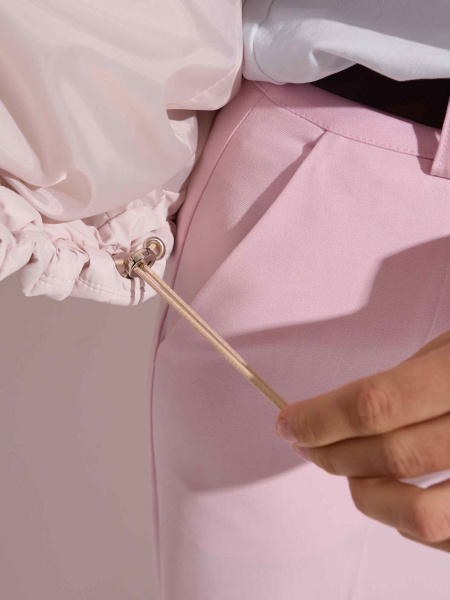 Куртка демисезонная, жемчужная