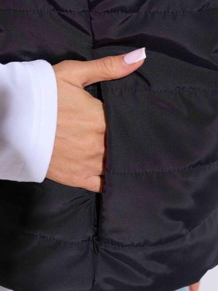 Жилет женский утепленный стеганый