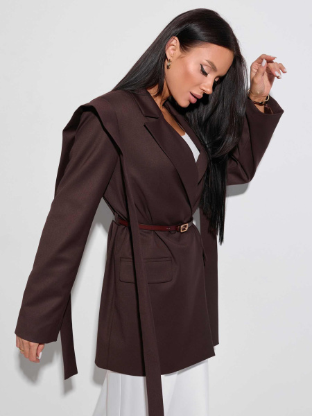 Жакет оверсайз с завязками