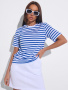 Футболка женская полосатая