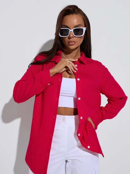 Рубашка женская льняная